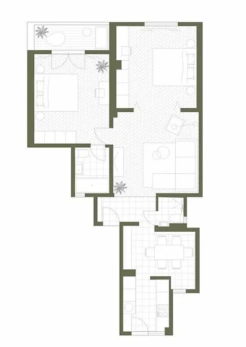 Designer Signature 2 Bdr Cismigiu Park 80Sqm Bukarest 0*,